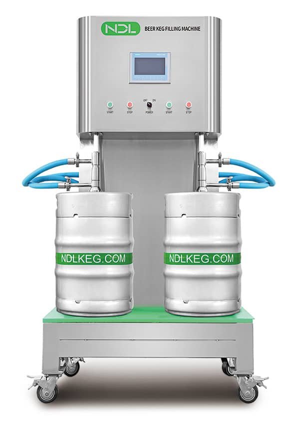 Keg filling machine