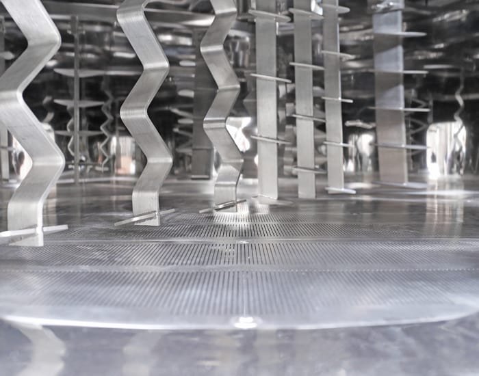 Brewhouse details false bottom