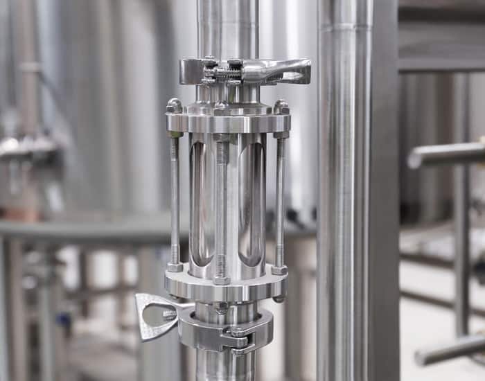 Brewhouse details tri clamp sight glass